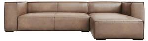 Ecksofa AGAWA 4 Sitzplätze Beige