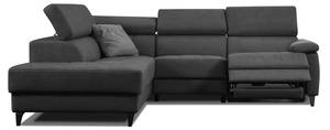 Ecksofa Taunus (5-Sitzer) Schwarz