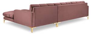 Ecksofa MAMAIA 5 Sitzplätze Pink