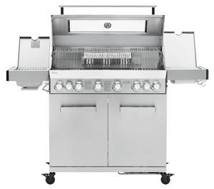 Gasgrill PLATINUM YAMARA 6+2 Silber - Metall - 159 x 117 x 55 cm