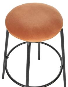 Tabouret de bar MORTON Noir - Orange