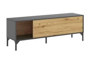 Meuble TV Olimpo Marron - Bois manufacturé - 133 x 45 x 39 cm