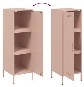 Highboard DE3672 Pink - Metall - 39 x 113 x 36 cm