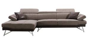 Sofa H92 Braun - Schlaffunktion davorstehend links