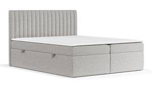 Boxspringbett Spencer mit Bettkasten Hellgrau - Breite: 180 cm