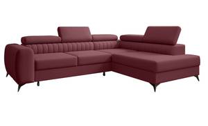 Ecksofa Renesmi Bordeaux