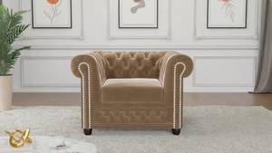 Sessel Karl Chesterfield Beige