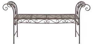 Banc de Jardin Cossila Métal Marron