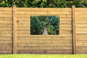 Outdoor-Poster 120x80 Dschungel - Kunststoff - 120 x 80 x 1 cm