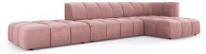 modulares Ecksofa SERENA 5 Sitzplätze Pink