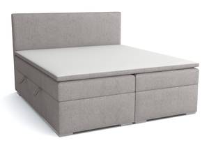 Boxspringbett Doppelbett Ennis Hellgrau - Breite: 140 cm