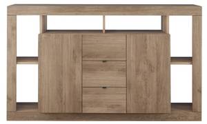 Sideboard Rimini Braun - Holzwerkstoff - 40 x 102 x 172 cm