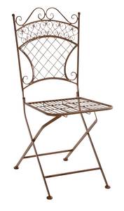 Chaises de jardin Adelar Marron