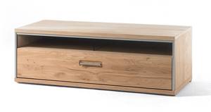 Wohnwand Esma 24 (4-teilig) mit LED Braun - Holzart/Dekor - Holz teilmassiv - 342 x 201 x 52 cm