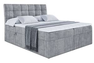 Boxspringbett APO Grau - Breite: 200 cm - H3