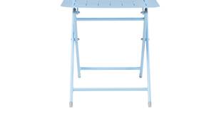 Lot de 2 chaises pliantes Sande Bleu ciel