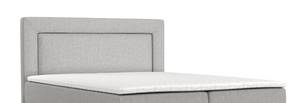 Premium Boxspringbett Lontano Graubraun - Breite: 122 cm