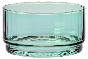 Krosno Synergy Minze Salatschüssel Türkis - Glas - 15 x 8 x 15 cm