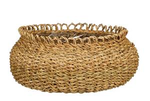 Panier à plantes Gourdon (Lot de 4) Marron - Fibres naturelles - 31 x 17 x 31 cm