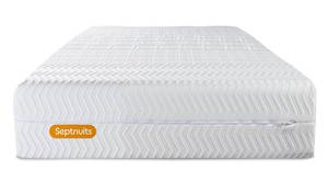 Matelas 140x190 Memo Bio Mousse à mémoire de forme 5 zones de confort Maxi  épaisseur Déhoussable