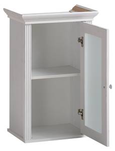 Armoires latérales PALACE SCAB48 1D Blanc - Bois manufacturé - 48 x 76 x 33 cm