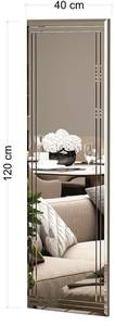 Spiegel Buhem 40x120cm Silber - Glas - 120 x 40 x 3 cm