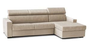 Sofa mit Halbinsel Marica Beige