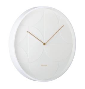 Horloge Echelon Circular Blanc