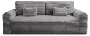 Schlafsofa Zetel Grau - Holzwerkstoff - 108 x 98 x 255 cm