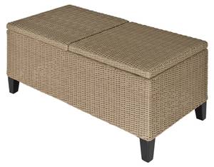 Beistelltisch 867-065 Grün - Polyrattan - 50 x 46 x 103 cm