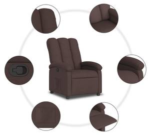 Fauteuil inclinable 3032264-2 Marron foncé