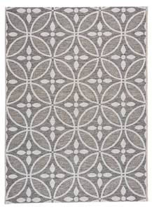 In- & Outdoor Teppich Summer Pattern Grau - 120 x 170 cm