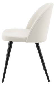 Chaise VELVET DRC 1NOS Blanc