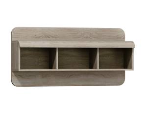 Wandregale LINK Beige - Holzwerkstoff - Kunststoff - 120 x 56 x 25 cm