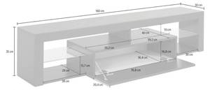 Fernsehschrank Dcompagno Schwarz