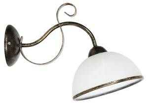 Lampe murale ANTICA Verre - Métal - 19 x 26 x 33 cm