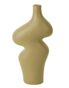 Vase Deko Organic Curves Braun