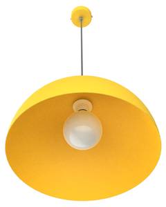 Suspension Cassis Jaune - Abat-jour diamètre : 40 cm