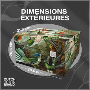 Speicherbox mit Deckel - Art of Nature Holzwerkstoff - Papier - 39 x 21 x 32 cm