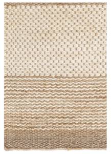 Wohnzimmerteppich aus reiner Jute BANYAN Beige - 160 x 230 cm