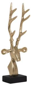 Ornament Reindeer Head Gold