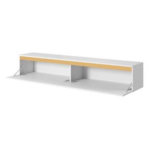 Selsey TV-Schrank Seney Weiß - Holz teilmassiv - 175 x 30 x 32 cm