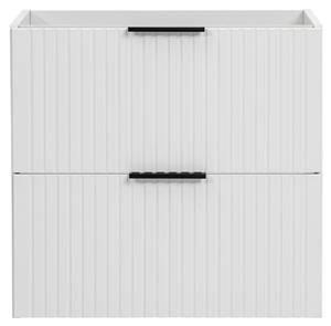 Armoire sous lavabos ADEL CUW60 2D Blanc