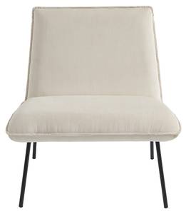 Fauteuil POLA Beige - Textile - 73 x 70 x 69 cm