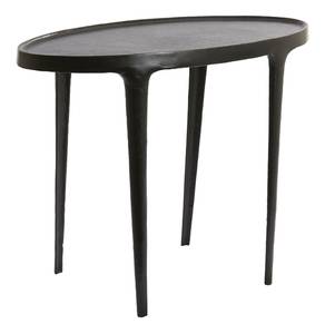 Table d'appoint ARICA lot de 2 Noir - Métal - 33 x 53 x 70 cm