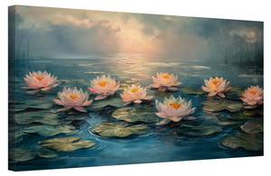 Bild Blume Lotus I 100 x 70 cm