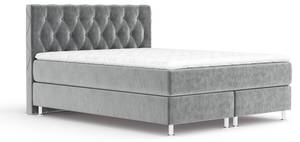 Boxspringbett Otus Grau - Breite: 160 cm