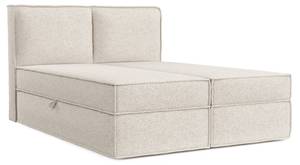 Boxspringbett Bergen Beige - Breite: 160 cm