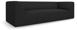 Sofa RUBY 3 Sitzplätze Schwarz