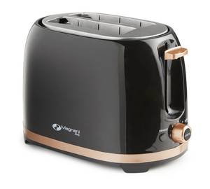 Toaster 850 W Rosegold | Magnani Pink - Metall - 19 x 19 x 17 cm